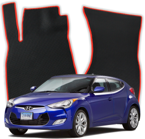 OMEVO EVA Dywaniki® do Hyundai Veloster FS 1 gen Hatchback 4 drzwi (2011-2017)