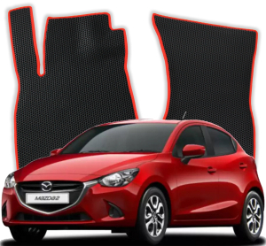OMEVO EVA Dywaniki® do Mazda 2 DJ/DL 3 gen Hatchback 5 drzwi (2014-2023)