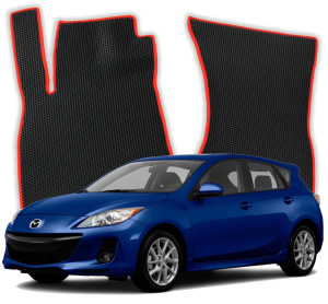 OMEVO EVA Dywaniki® do Mazda 3 BL 2 gen Hatchback 5 drzwi (2008-2013)