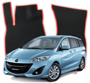 OMEVO EVA Dywaniki® do Mazda 5 3 gen Minivan (2010-2016)