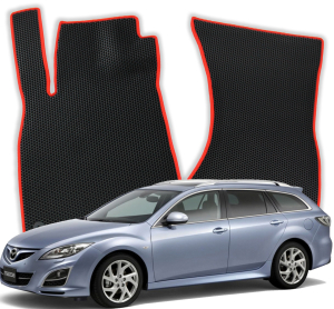 OMEVO EVA Dywaniki® do Mazda 6 GH 2 gen Kombi (2007-2012)