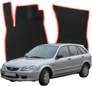 OMEVO EVA Dywaniki® do Mazda 323F BJ 6 gen Hatchback 5 drzwi (1998-2003)