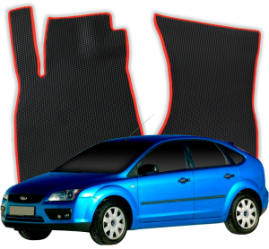 OMEVO EVA Dywaniki® do Ford Focus 2 gen Hatchback 5 drzwi (2004-2011)