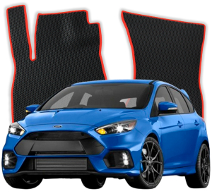 OMEVO EVA Dywaniki® do Ford Focus RS MK3 3 gen Hatchback 5 drzwi (2010-2018)