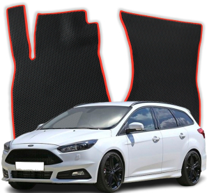 OMEVO EVA Dywaniki® do Ford Focus ST 3 gen Kombi 5 drzwi (2010-2018)