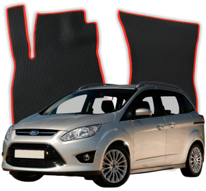 OMEVO EVA Dywaniki® do Ford Grand C-Max 5-Osobowy 2 gen Minivan (2010-2019)