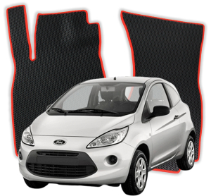OMEVO EVA Dywaniki® do Ford KA 2 gen Hatchback 3 drzwi (2008-2016)