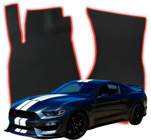 OMEVO EVA Dywaniki® do Ford Mustang Shelby GT 6 gen Coupe (2015-2023)