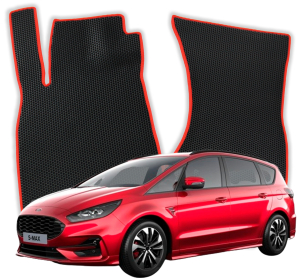 OMEVO EVA Dywaniki® do Ford S-Max 7-osobowy 2 gen Minivan (2014-2023)