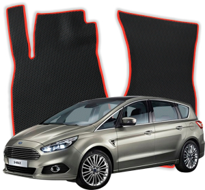 OMEVO EVA Dywaniki® do Ford S-Max 7-osobowy Hybryda 2 gen Minivan (2014-2023)