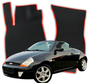 OMEVO EVA Dywaniki® do Ford StreetKa 1 gen Cabrio 2 drzwi (2002-2006)