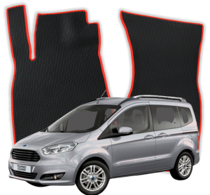 OMEVO EVA Dywaniki® do Ford Tourneo Courier 1 gen Minivan (2014-2023)