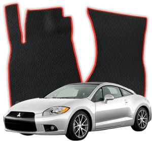 OMEVO EVA Dywaniki® do Mitsubishi Eclipse 4G 4 gen Coupe (2006-2011)