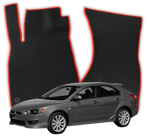 OMEVO EVA Dywaniki® do Mitsubishi Lancer 8 gen Hatchback 5 drzwi (2007-2016)