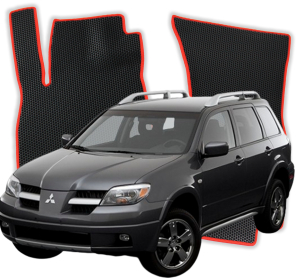 OMEVO EVA Dywaniki® do Mitsubishi Outlander 1 gen SUV (2001-2008)