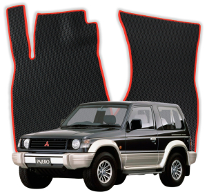 OMEVO EVA Dywaniki® do Mitsubishi Pajero 2 gen SUV 3 drzwi (1991-1999)