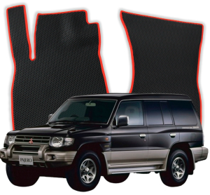 OMEVO EVA Dywaniki® do Mitsubishi Pajero 7-osobowy 2 gen SUV 5 drzwi (1991-1999)
