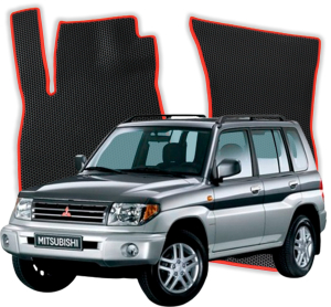OMEVO EVA Dywaniki® do Mitsubishi Pajero Pinin 1 gen SUV 5 drzwi (1998-2007)