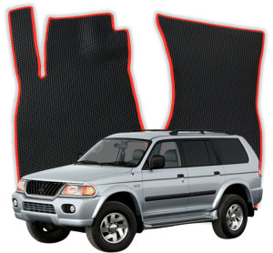 OMEVO EVA Dywaniki® do Mitsubishi Pajero Sport PA 1 gen SUV (1996-2008)