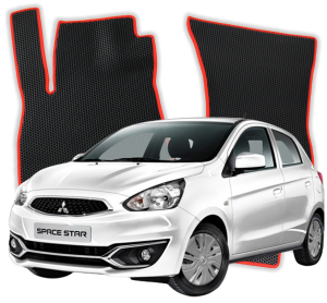 OMEVO EVA Dywaniki® do Mitsubishi Space Star 2 gen Hatchback 5 drzwi (2012-2025)