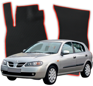 OMEVO EVA Dywaniki® do Nissan Almera N16 2 gen Hatchback 5 drzwi (2000-2008)