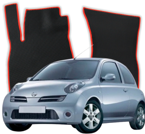 OMEVO EVA Dywaniki® do Nissan Micra K12 3 gen Hatchback 3 drzwi (2003-2010)