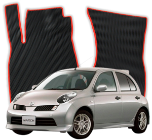 OMEVO EVA Dywaniki® do Nissan Micra K12 3 gen Hatchback 5 drzwi (2003-2010)