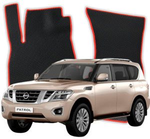 OMEVO EVA Dywaniki® do Nissan Patrol 5-osobowy Y62 6 gen SUV (2010-2024)
