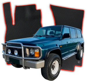 OMEVO EVA Dywaniki® do Nissan Patrol 7-osobowy Y60 4 gen SUV (1987-1997)