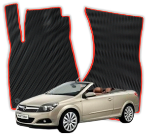 OMEVO EVA Dywaniki® do Opel Astra H GTC 3 gen Cabrio (2004-2014)