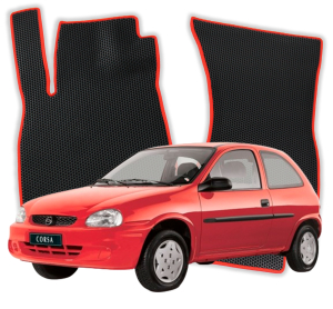 OMEVO EVA Dywaniki® do Opel Corsa B 2 gen Hatchback 3 drzwi (1993-2000)