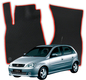 OMEVO EVA Dywaniki® do Opel Corsa C X01 3 gen Hatchback 3 drzwi (2000-2006)