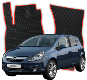 OMEVO EVA Dywaniki® do Opel Corsa D S07 4 gen Hatchback 5 drzwi (2006-2014)