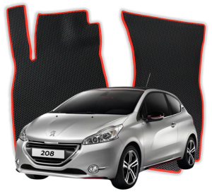 OMEVO EVA Dywaniki® do Peugeot 208 GTi 1 gen Hatchback 3 drzwi (2012-2019)