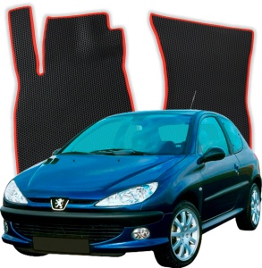 EVA Dywaniki do Peugeot 206 1 gen Hatchback 3 drzwi (1998-2009)
