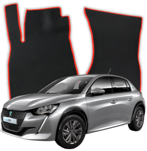 OMEVO EVA Dywaniki® do Peugeot 208 E Elektryczny 2 gen Hatchback 5 drzwi (2019-2025)