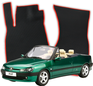 OMEVO EVA Dywaniki® do Peugeot 306 CC 1 gen Cabrio 2 drzwi (1993-2002)
