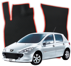OMEVO EVA Dywaniki® do Peugeot 307 1 gen Hatchback 5 drzwi (2001-2008)
