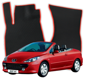 OMEVO EVA Dywaniki® do Peugeot 307 CC 1 gen Cabrio (2001-2008)
