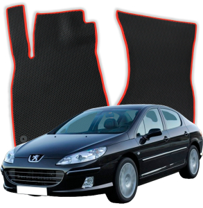 OMEVO EVA Dywaniki® do Peugeot 407 1 gen Sedan (2004-2011)