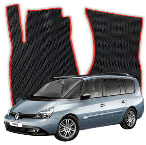 OMEVO EVA Dywaniki® do Renault Espace 4 gen Minivan (2002-2014)