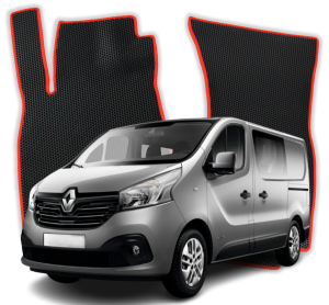 OMEVO EVA Dywaniki® do Renault Trafic 6 - Osobowy L1 3 gen Minivan 4 drzwi (2014-2025)