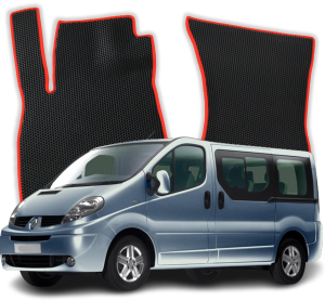 OMEVO EVA Dywaniki® do Renault Trafic 7-osobowy 2 gen Minivan (2001-2014)