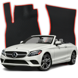 OMEVO EVA Dywaniki® do Mercedes-Benz C klasa C205 4 gen Cabrio (2014-2021)