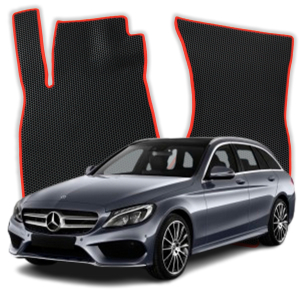 OMEVO EVA Dywaniki® do Mercedes-Benz C klasa Wersja angielska S205 4 gen Kombi (2014-2021)