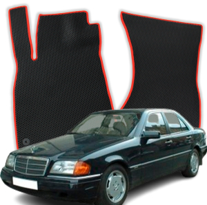OMEVO EVA Dywaniki® do Mercedes-Benz C klasa Wersja angielska W202 1 gen Sedan (1993-2000)