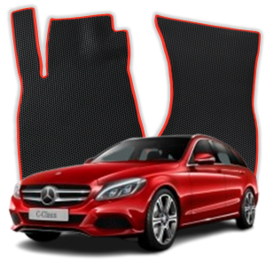 OMEVO EVA Dywaniki® do Mercedes-Benz C klasa W205 4 gen Kombi (2014-2021)