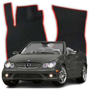 OMEVO EVA Dywaniki® do Mercedes-Benz CLK Wersja angielska C209 2 gen Coupe (2002-2009)