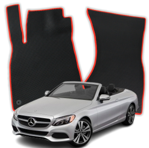 OMEVO EVA Dywaniki® do Mercedes-Benz S klasa A 217 6 gen Cabrio 2 drzwi (2013-2020)