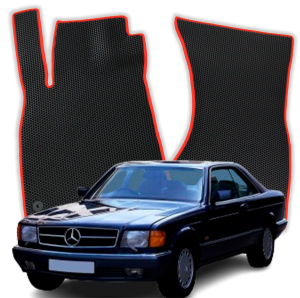 OMEVO EVA Dywaniki® do Mercedes-Benz S klasa C126 2 gen Coupe (1979-1992)